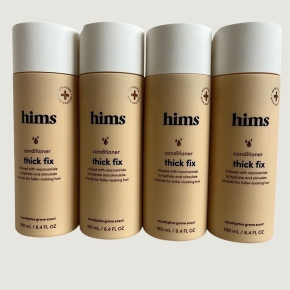 Hims Thick Fix Conditioners Eucalyptus Grove Scent Lot of 4 Bottles Sealed New